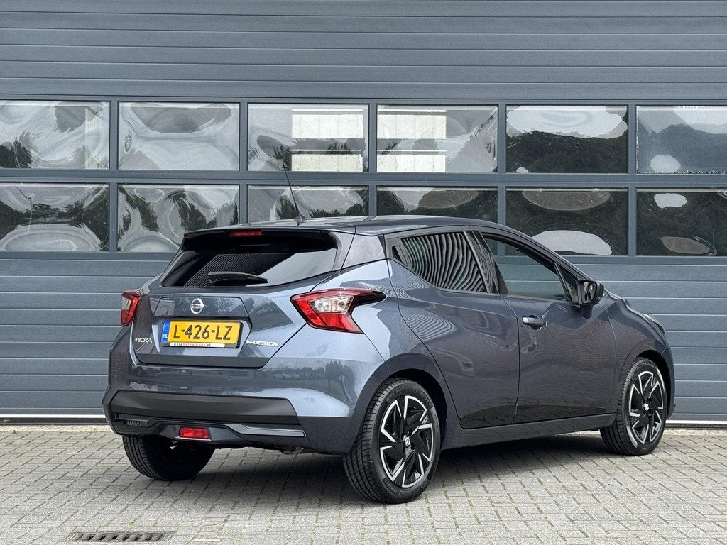 NISSAN MICRA 1.0 IG-T N-DESIGN I APPLE CARPLAY I 5-DEURS I A, Auto's, Nissan, Voorwielaandrijving, Stof, Met garantie (alle), Origineel Nederlands