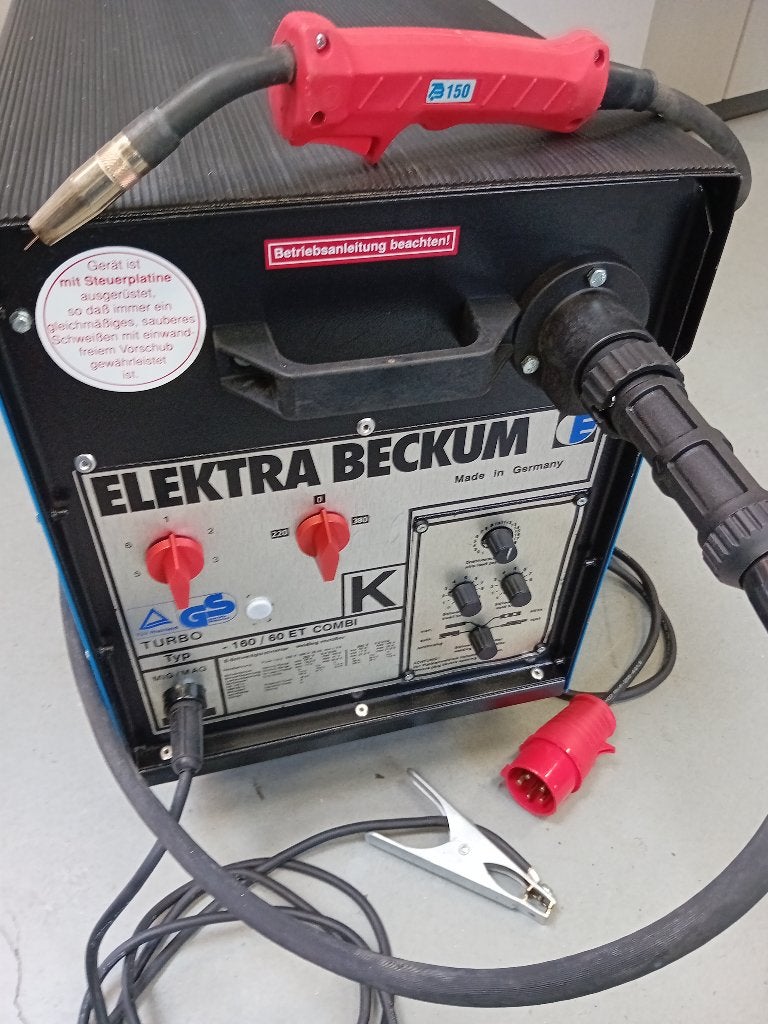 Hekwerk Plaatwerk en Constructie laswerk Elektra Beckum 160A, Ophalen, Zo goed als nieuw