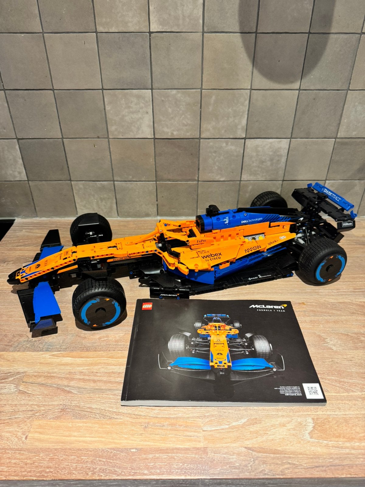 Lego Technic McLaren Formule 1 Racewagen (42141), Lego, Compleet, Ophalen of Verzenden, Zo goed als nieuw