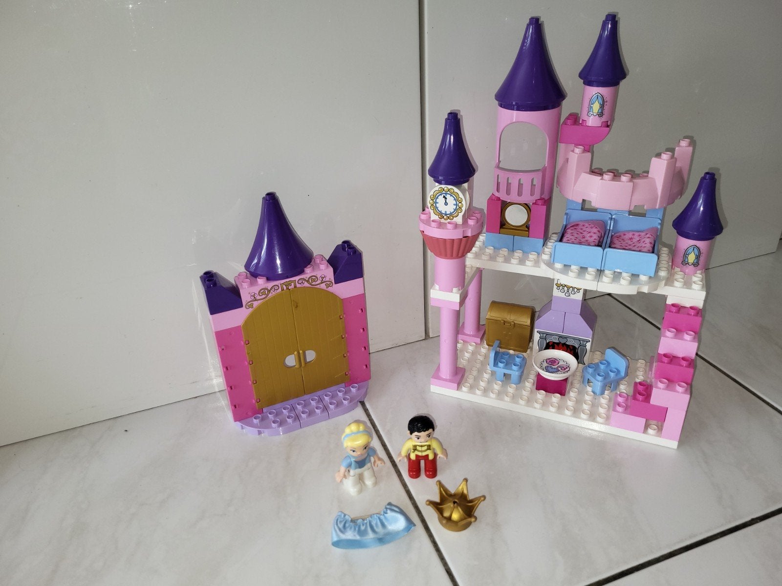 Duplo Disney Assepoester kasteel, Kinderen en Baby's, Speelgoed | Duplo en Lego, Gebruikt, Duplo, Ophalen of Verzenden