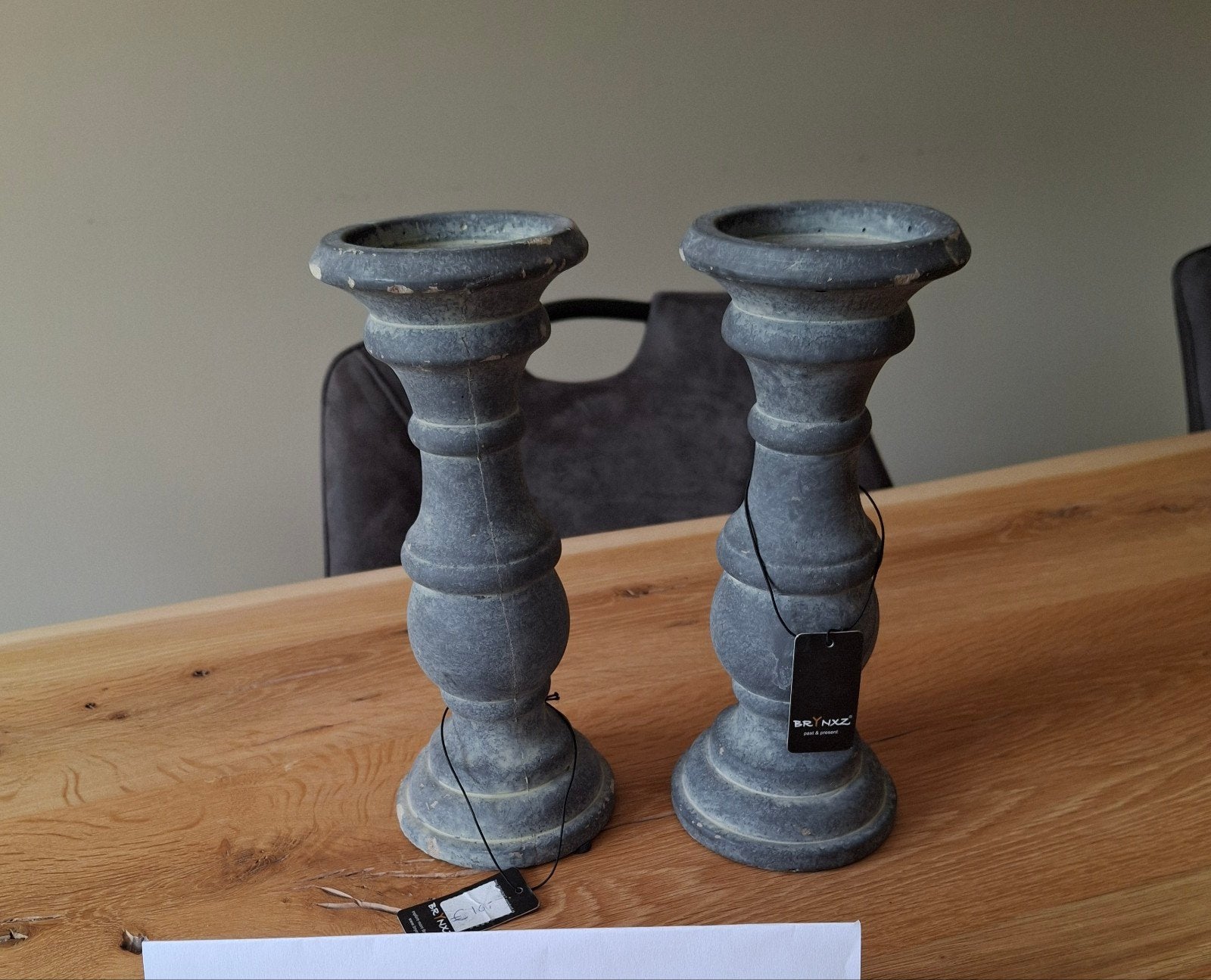 2 stuks Brynxz kandelaar, Ophalen, Kandelaar, Brynxz