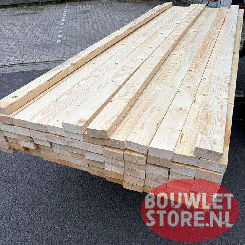 Vuren balken SLS | vurenhouten balk CLS 38x89 mm 3000mm, 25 tot 50 mm, Nieuw, Ophalen of Verzenden, 300 cm of meer