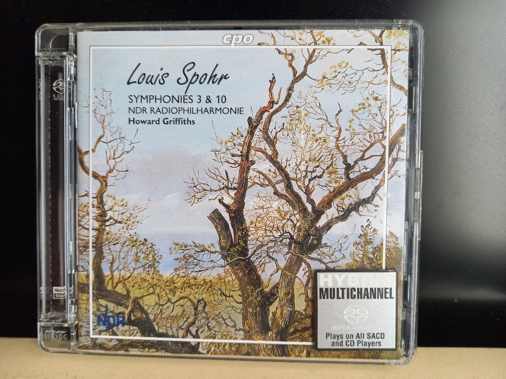 Spohr Louis - Symphonies 3 & 10 NDR Radio Phil. H. Griffiths, Ophalen of Verzenden, Modernisme tot heden, Zo goed als nieuw, Overige typen