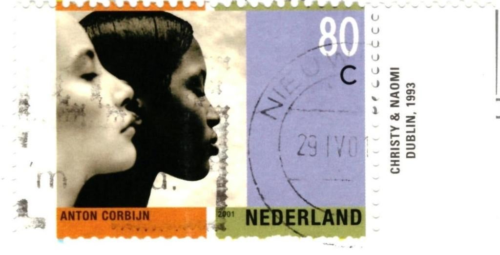 991466 Lunteren 80+ Gld _Gelopen met mooie zegel Tussen, Ophalen of Verzenden, 1980 tot heden, Gelopen, Gelderland