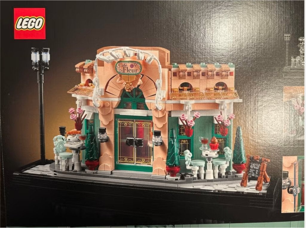 Lego Icons 10362 Frans Café in doos, Ophalen, Compleet, Lego, Architecture