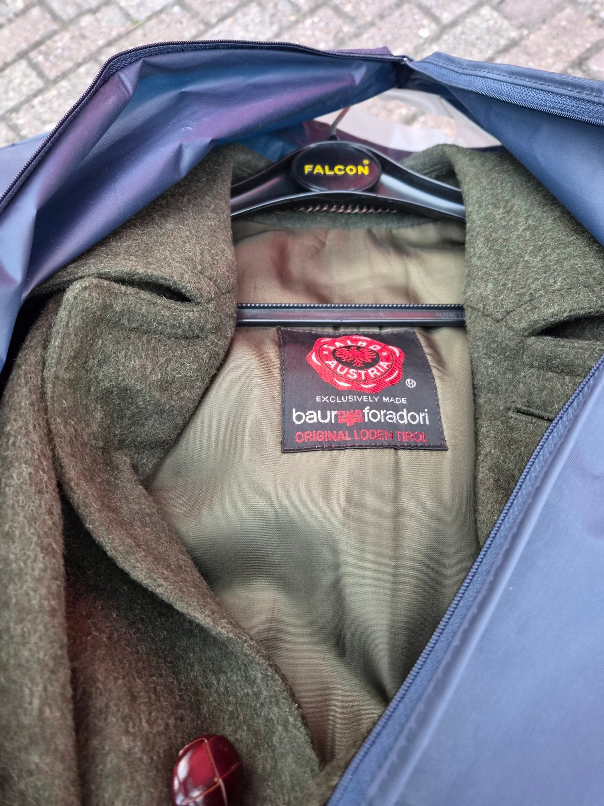 Salko Vintage Wollen Jas - Maat 3XL, Salko, Overige maten, Ophalen of Verzenden, Zo goed als nieuw