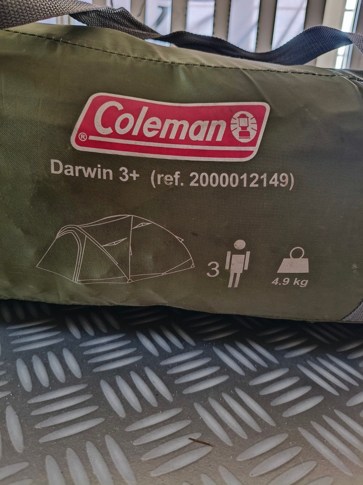 Coleman Darwin 3 persoons tent, Caravans en Kamperen, Tenten, Ophalen