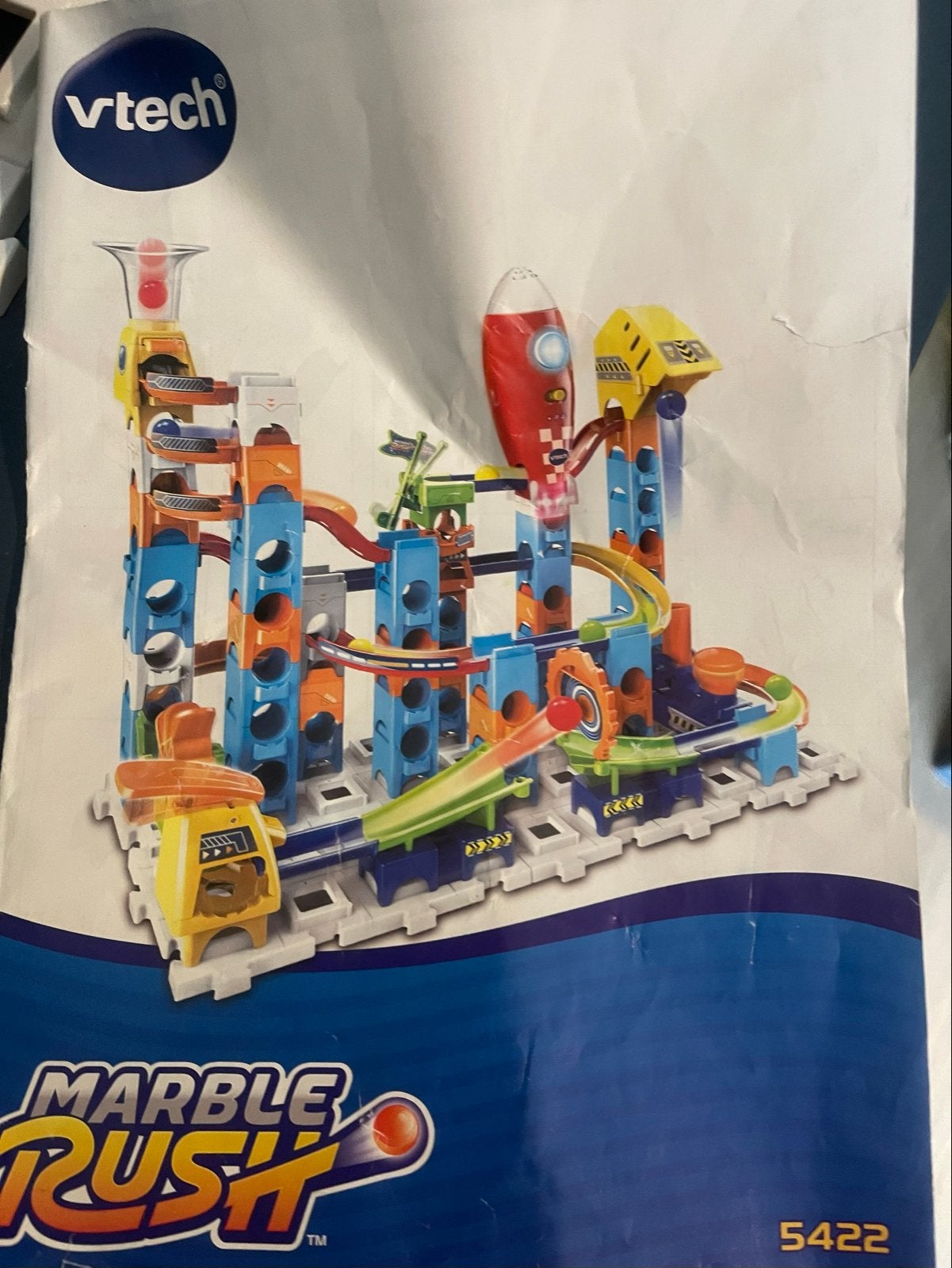 VTech Marble Rush knikkerbaan, Ophalen, Zo goed als nieuw, 6 jaar of ouder