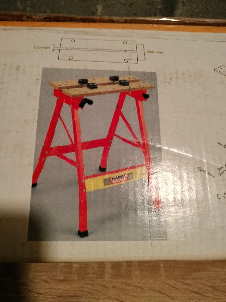 Werkbankje (workmate) Nieuw!!, Doe-het-zelf en Verbouw, Ophalen of Verzenden, Nieuw, 70 tot 120 cm, Inklapbaar