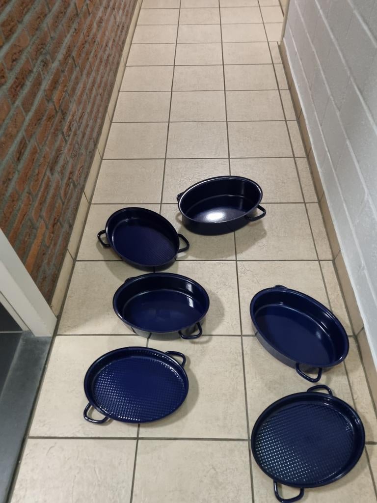 3 braadpannen, Ophalen of Verzenden, Overige merken