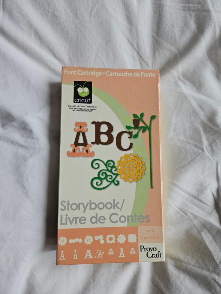 Cricut Storybook Font Cartridge - Knutselmateriaal, Hobby en Vrije tijd, Knutselen, Ophalen, Gereedschap of Toebehoren