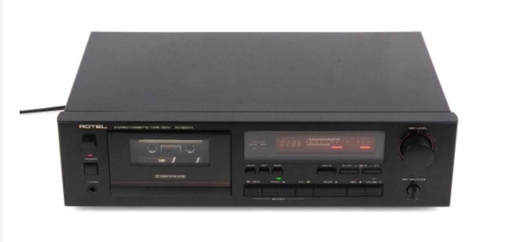Rotel RD-955AX Cassette Deck | Deurtje wil niet open, Ophalen of Verzenden, Enkel, Overige merken