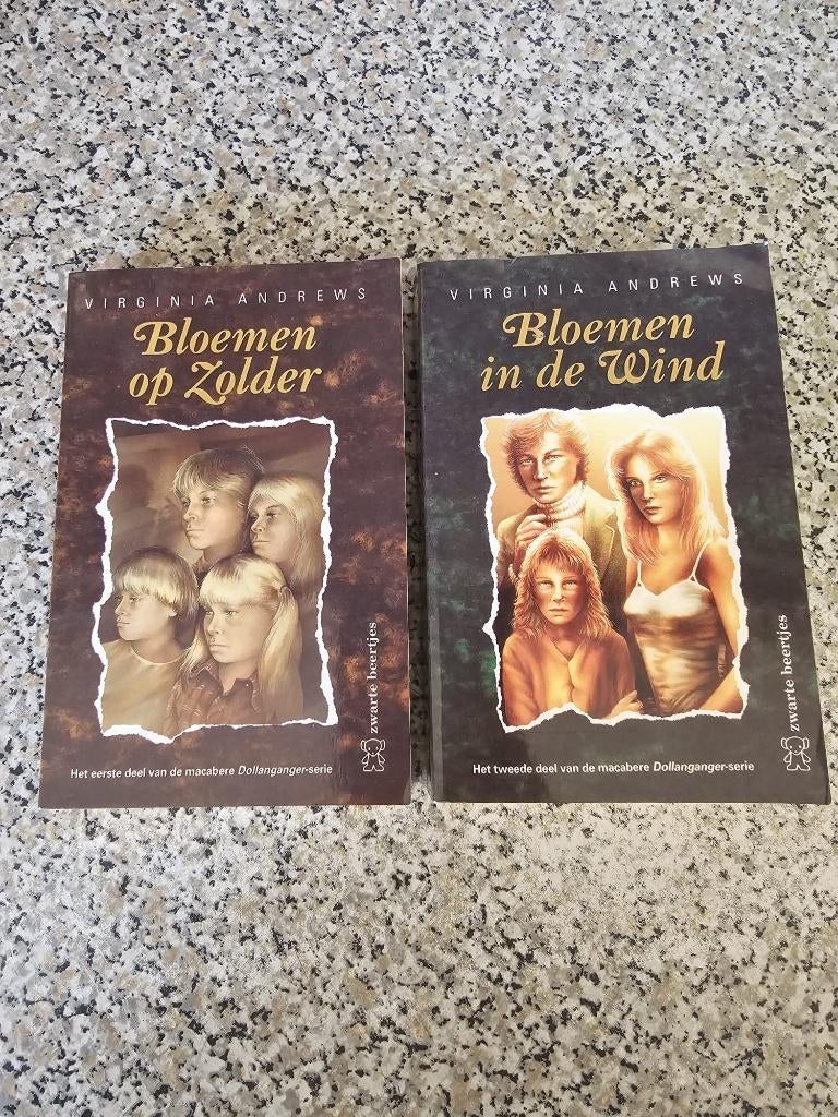 Bloemen op zolder en Bloemen in de wind - Virginia Andrews, Boeken, Ophalen, Gelezen, Virginia Andrews