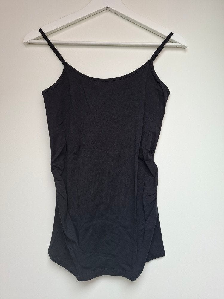Zwarte Anna Field positie zwangerschap top - maat S, Anna Field, Zwart, Maat 36 (S), Gedragen