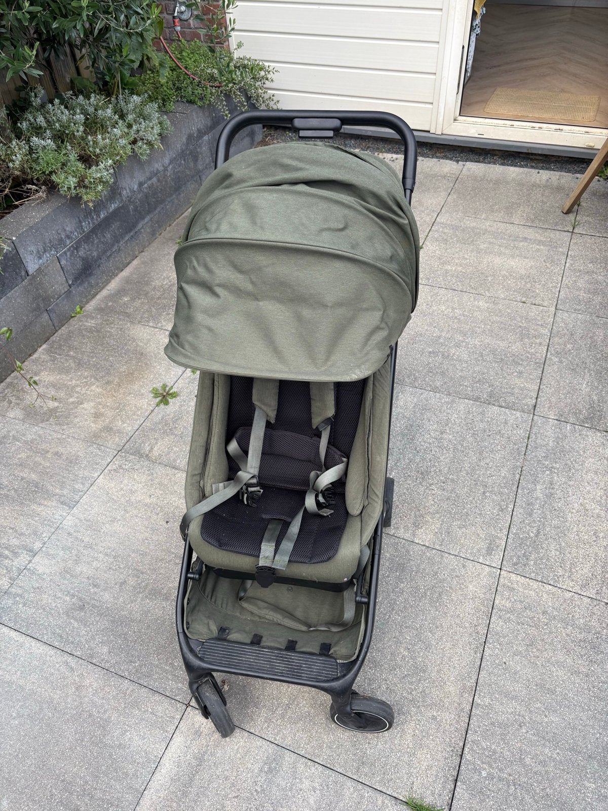Dubatti buggy - Groen - Compact en verstelbaar, Ophalen, Gebruikt, Overige merken, Verstelbare rugleuning