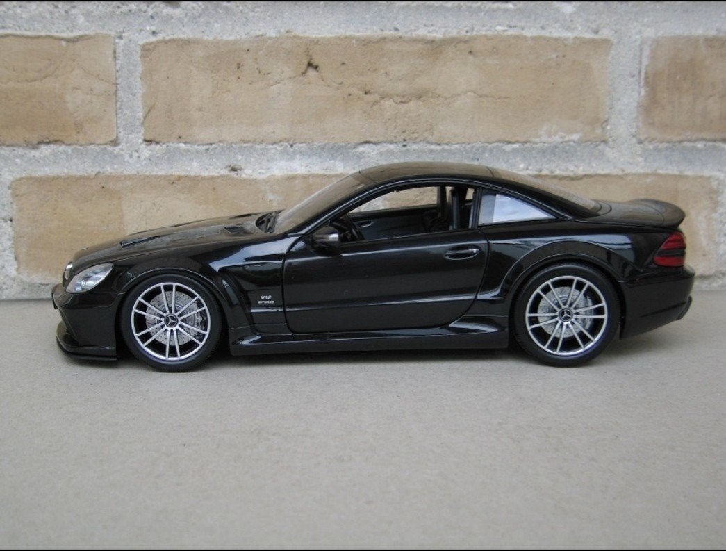 Mercedes SL65 AMG Black Series, Ophalen, Zo goed als nieuw, MiniChamps
