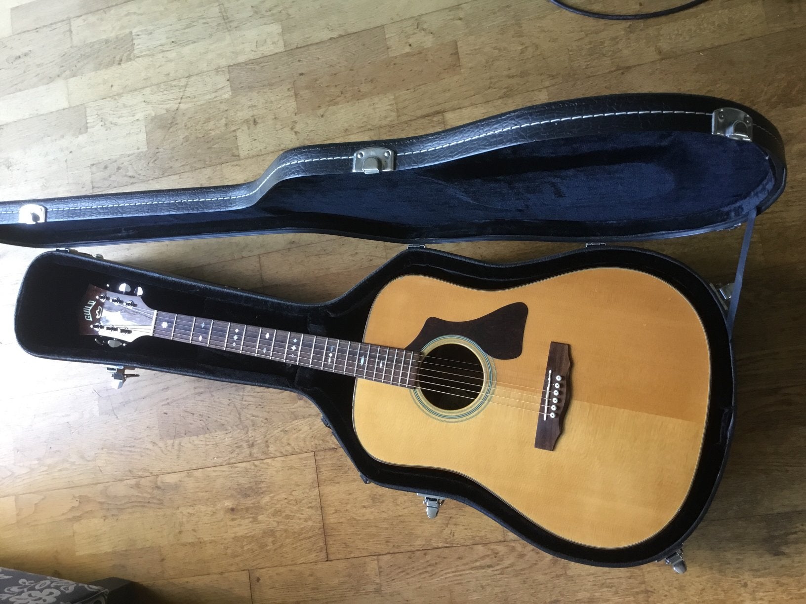 Guild GAD 50e nat all solid koop of ruil, Ophalen of Verzenden, Gebruikt, Western- of Steelstringgitaar, Met koffer