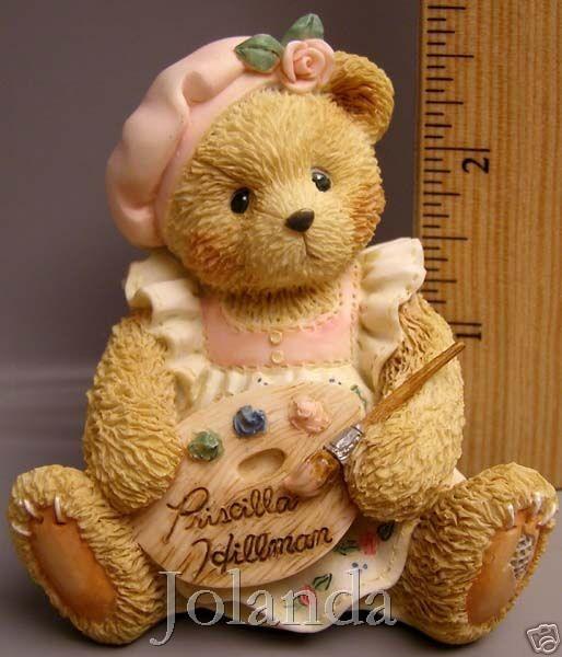 Cherished Teddies Priscilla Ann, Ophalen of Verzenden, Zo goed als nieuw, Beeldje, Cherished Teddies