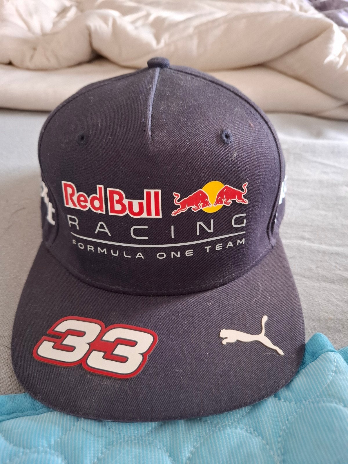 Max Verstappen Red Bull Racing Pet - Nr. 33, Red Bull Racing, One size fits all, Ophalen of Verzenden, Pet