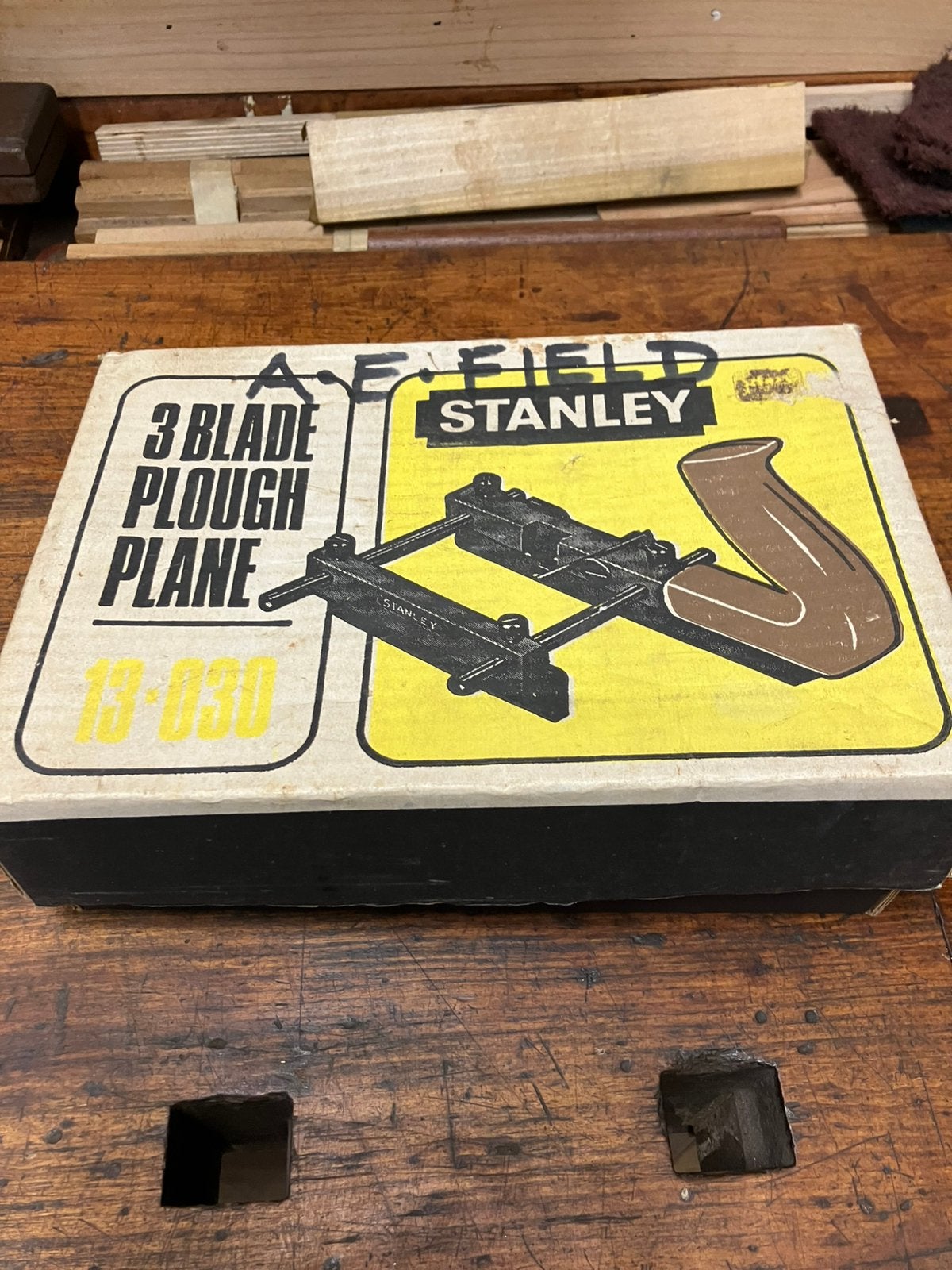 Stanley ploegschaaf, Ophalen of Verzenden, Zo goed als nieuw