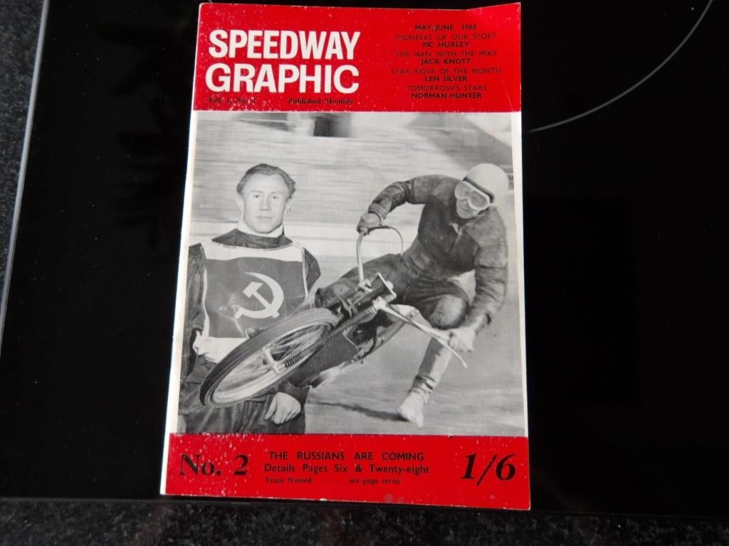 Speedway Graphic  Vol1 no2, Verzenden, Zo goed als nieuw, Motoren
