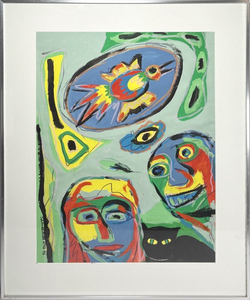 793. Acrylschilderij, Arnold Zweerman, april 1996, Ophalen of Verzenden