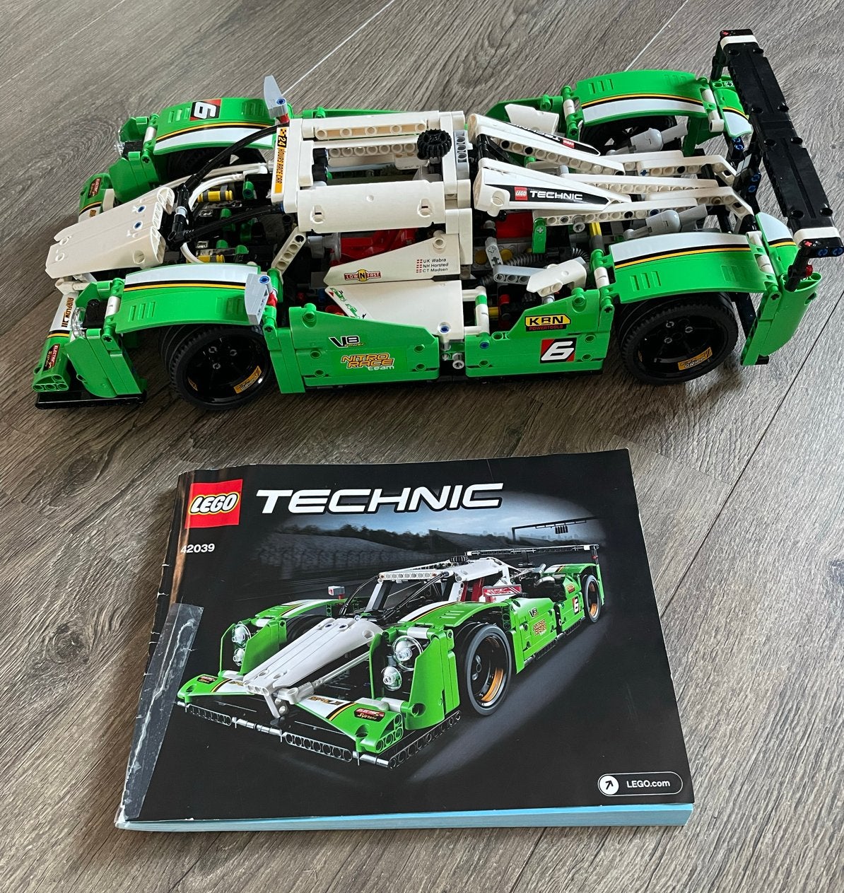 LEGO Technic 24-uur Racewagen (42039), Ophalen, Zo goed als nieuw, Overige merken