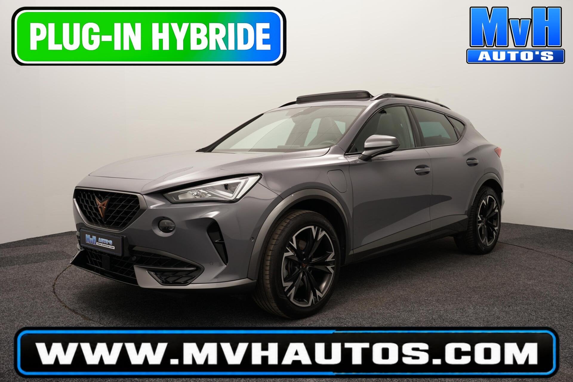 CUPRA Formentor 1.4 PHEV|KUIPST|PANO|STOEL/STUUR.VERW|SOH93%, Auto's, Dealer onderhouden, Gebruikt, 4 cilinders, Leder en Stof