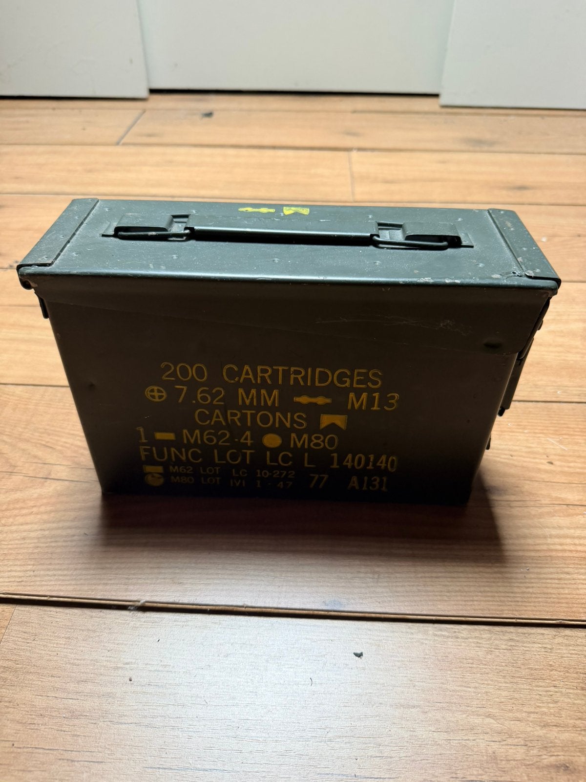 Menutie kistje, Verzamelen, Militaria | Algemeen, Ophalen of Verzenden, Landmacht, Nederland, Overige typen