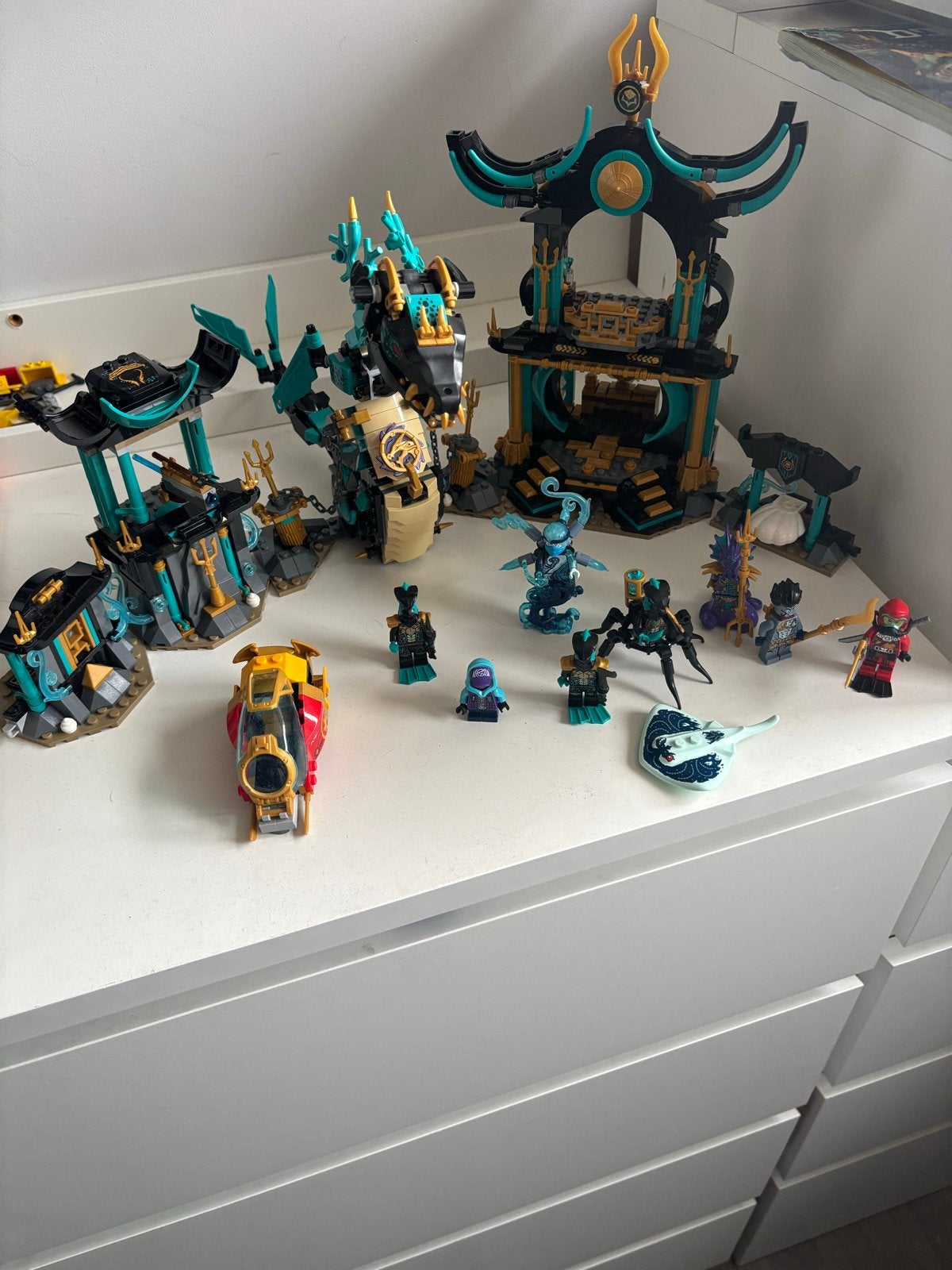 Lego Ninjago 71755 compleet, zonder doos, Ophalen of Verzenden, Zo goed als nieuw