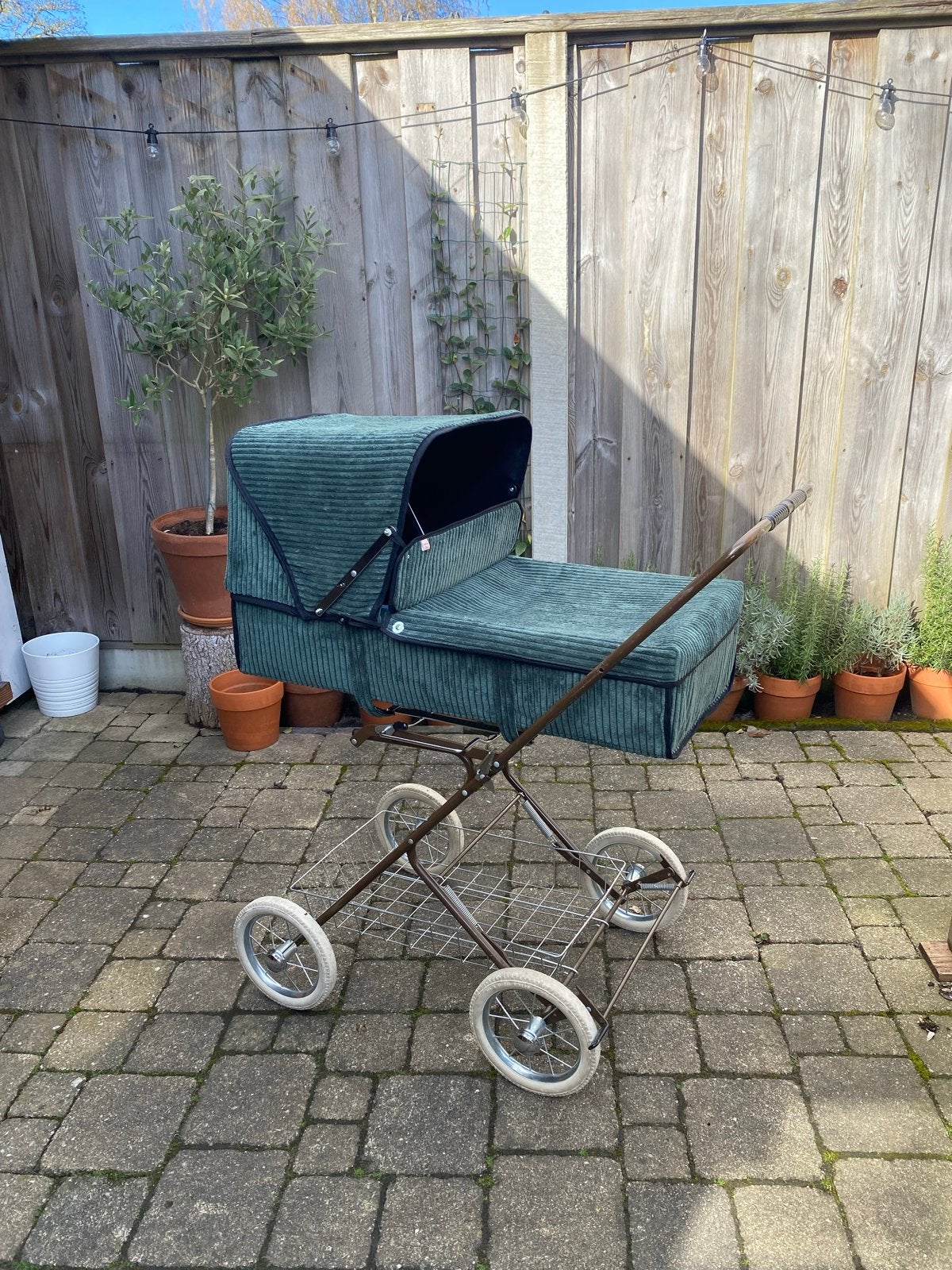 Vintage Kinderwagen - Voor en Na Restauratie, Ophalen of Verzenden, Gebruikt, Kinderwagen, Overige merken