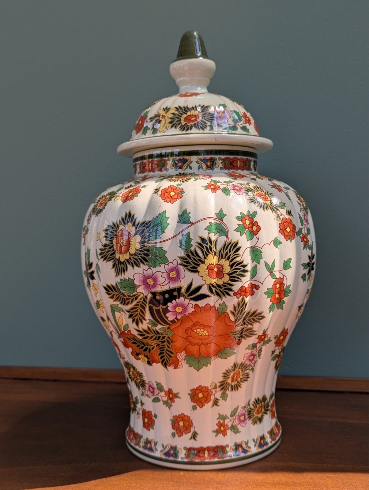 Prachtige Grote Vintage Dekselpot  van H. Bequet Quaregnon., Ophalen of Verzenden