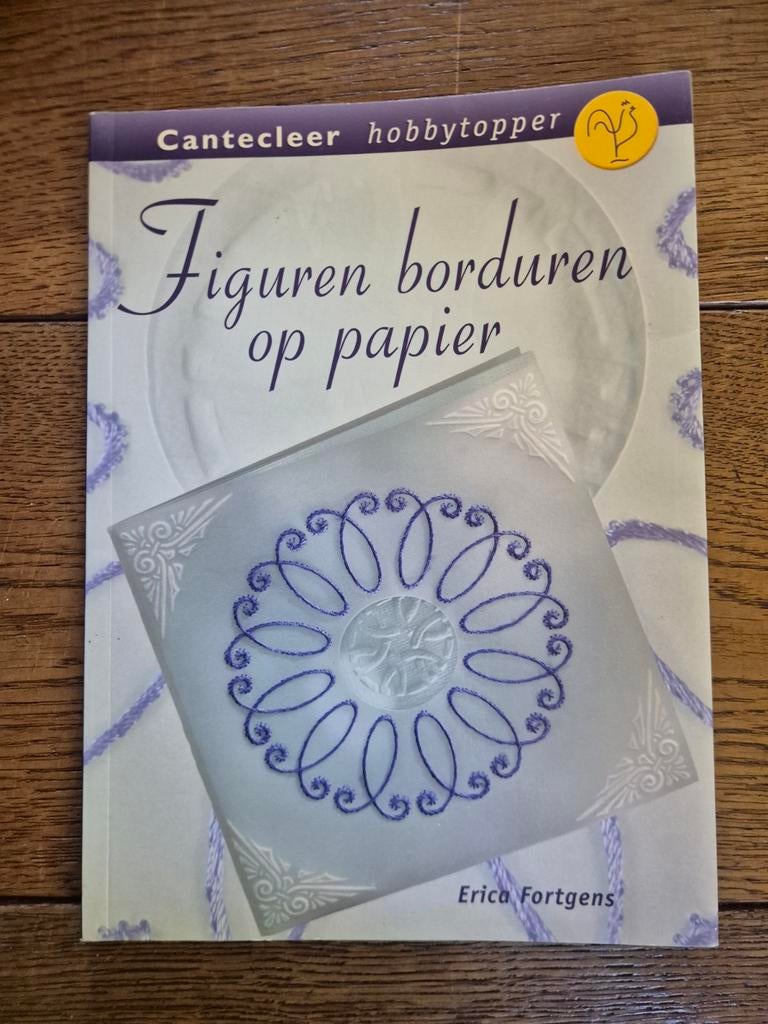 Canteclaer hobbytopper: Figuren borduren op papier, Ophalen of Verzenden, Gebruikt, Handborduren, Patroon