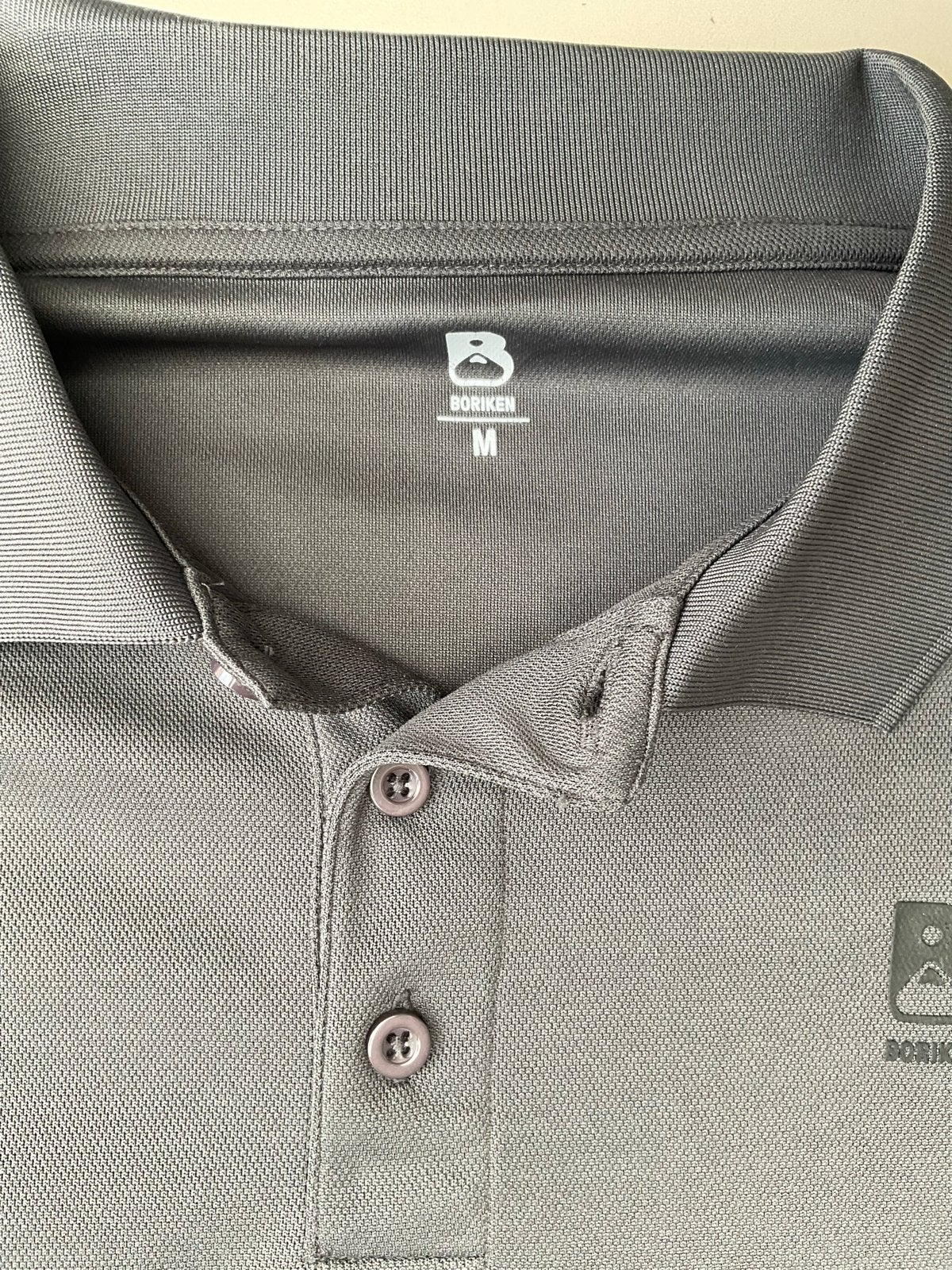 Boriken Polo Shirt Maat M - Zo goed als nieuw, Ophalen of Verzenden, Zo goed als nieuw, Maat 48/50 (M), Grijs