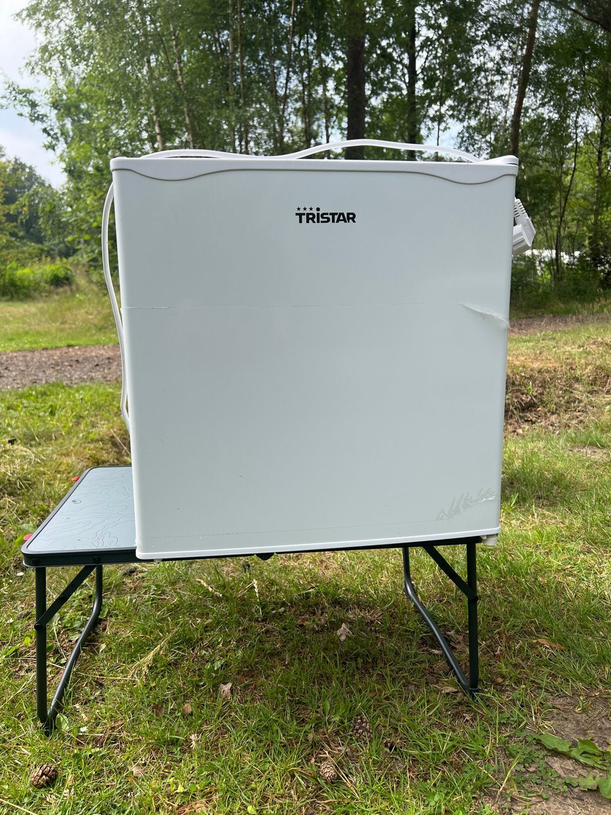 Tristar Tafelmodel Koelkast - Compacte campingkoelkast, Ophalen, Met vriesvak, Minder dan 45 cm, Minder dan 85 cm