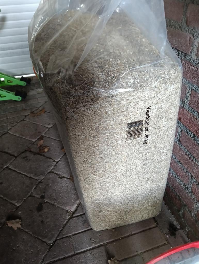 Bodem bedekking konijn,cavia of paard verblijf, Ophalen