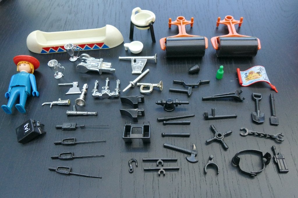 Los playmobil - wals, kano etc, Ophalen of Verzenden, Gebruikt