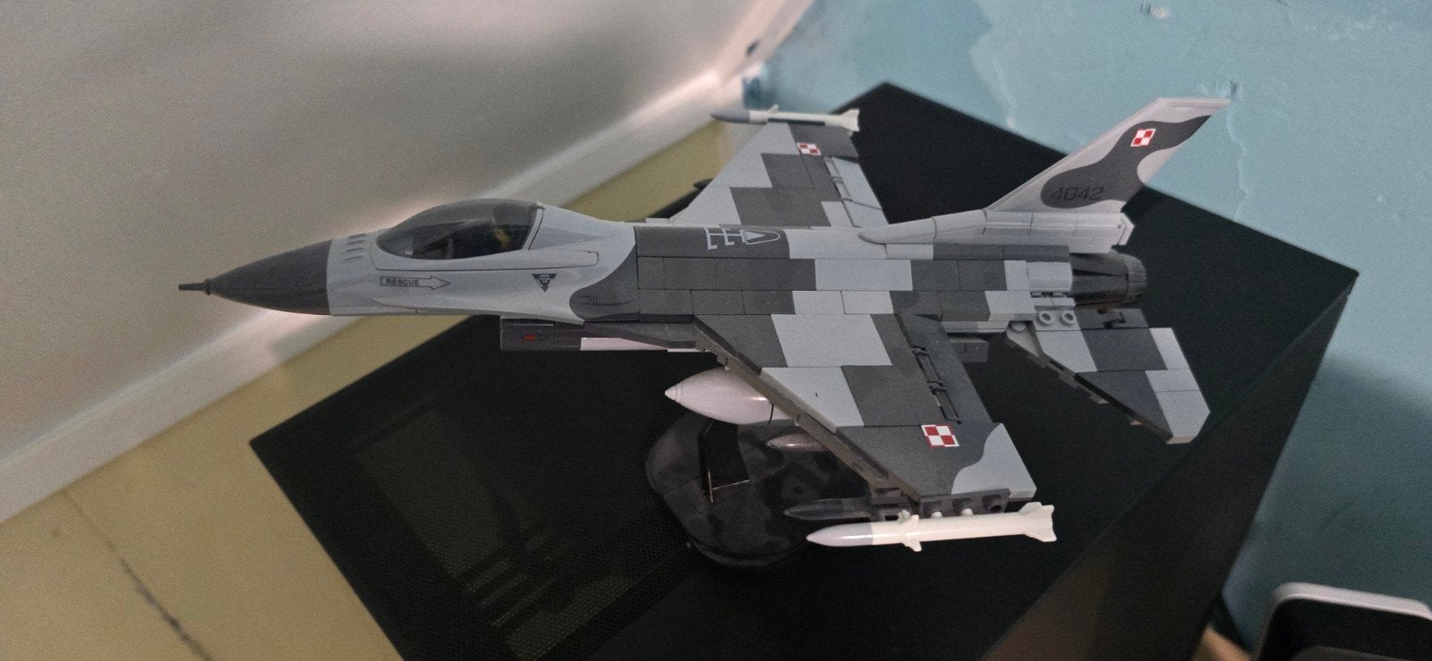 Nep LEGO straaljager en tank zowel Samen als los te koop, Ophalen, Gebruikt, Overige merken