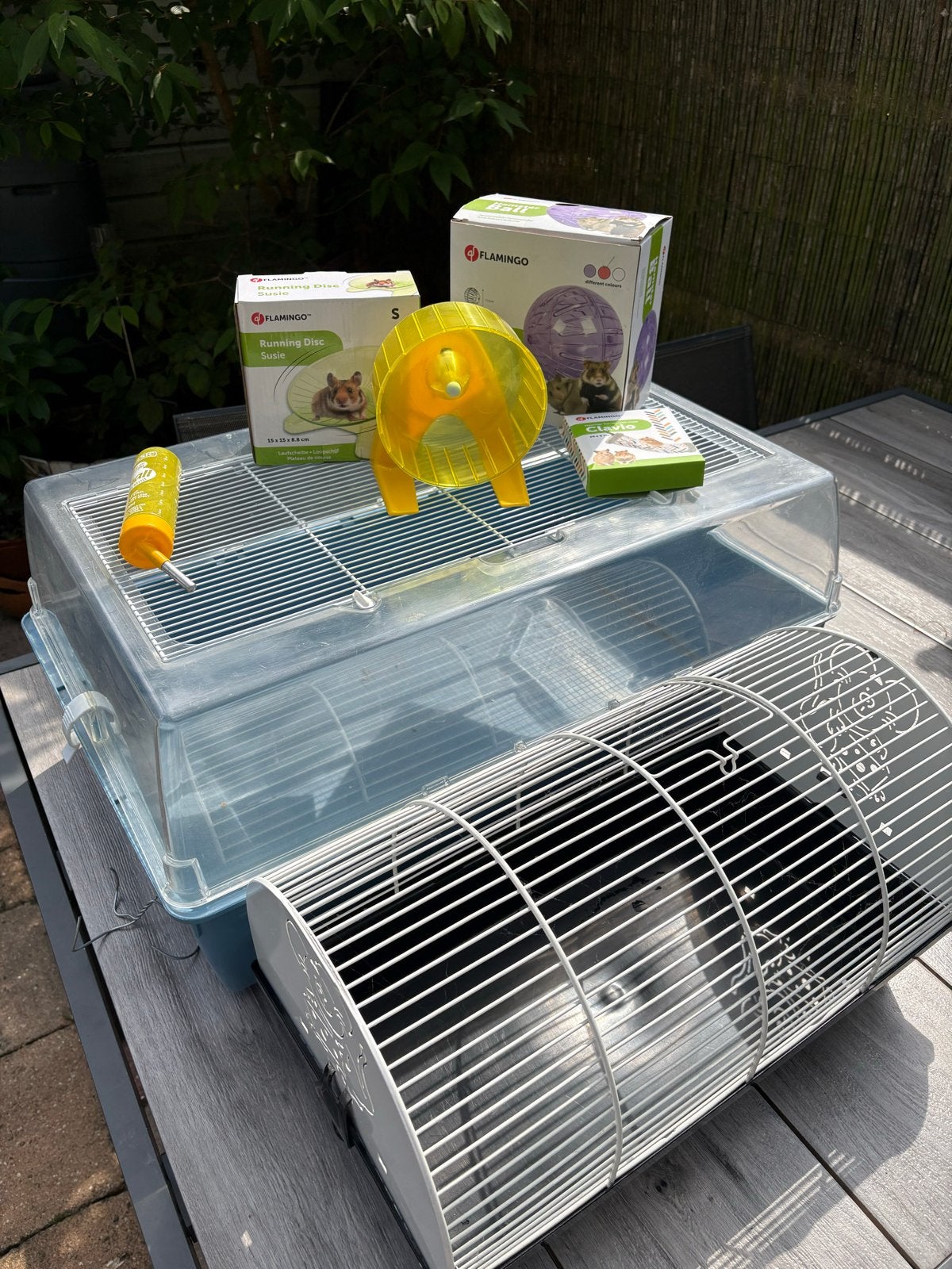 Hamster/muizen hok, Ophalen, Gebruikt