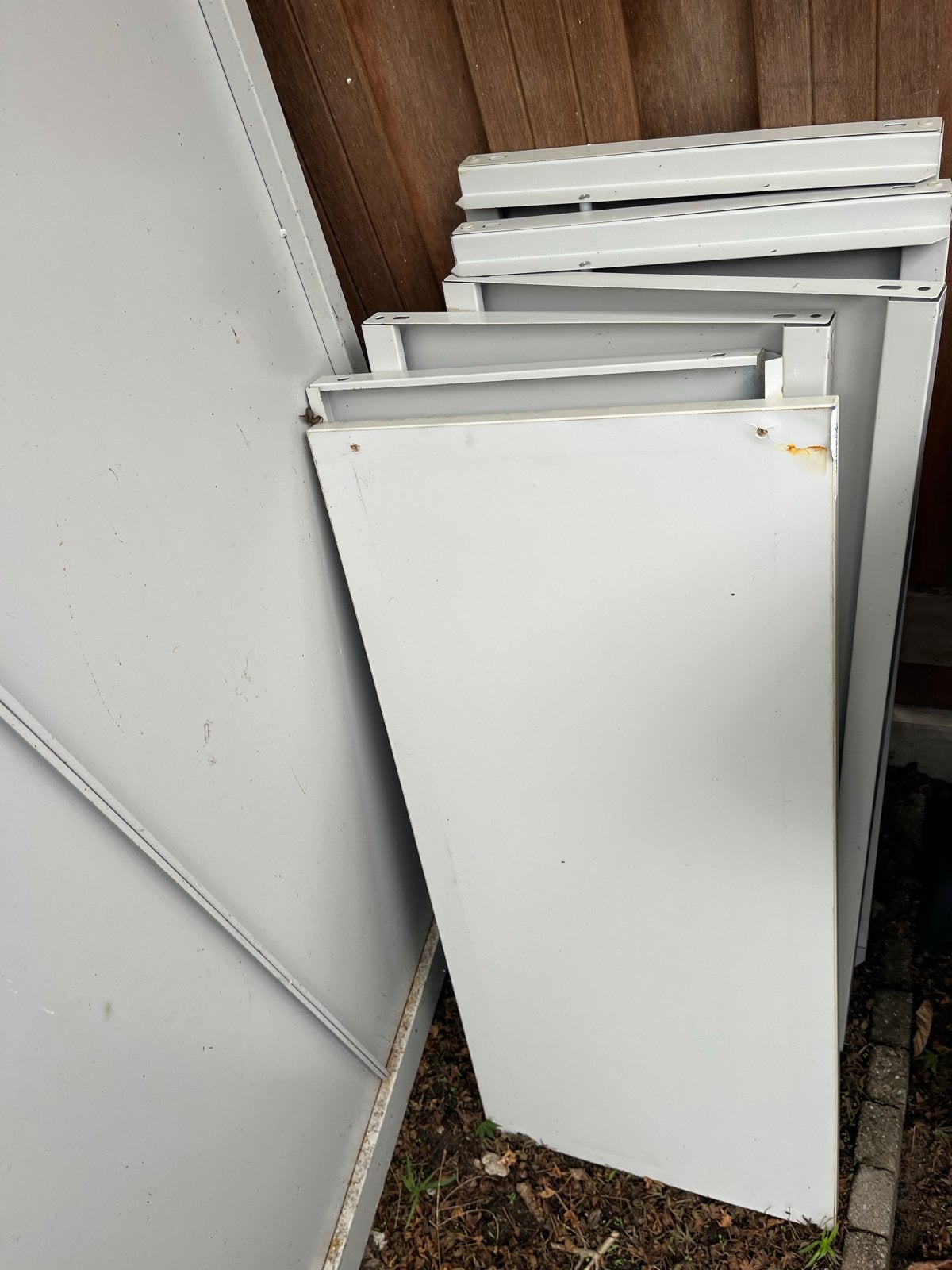 Gratis metalen kastonderdelen, Ophalen, Gebruikt