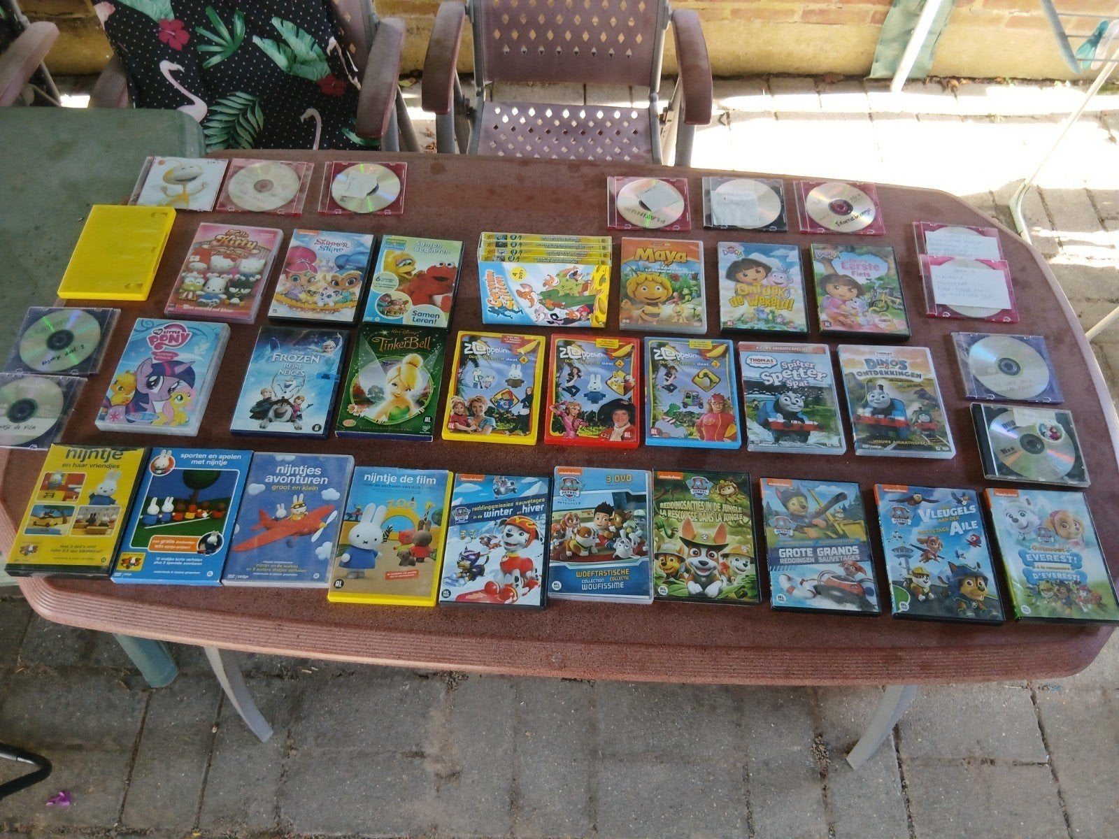 Grote collectie kinderfilms en series op DVD, Ophalen, Gebruikt, Animatie, Alle leeftijden