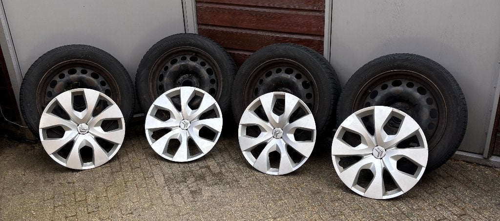 winterbanden, Auto-onderdelen, Ophalen, Gebruikt, 16 inch, Banden en Velgen