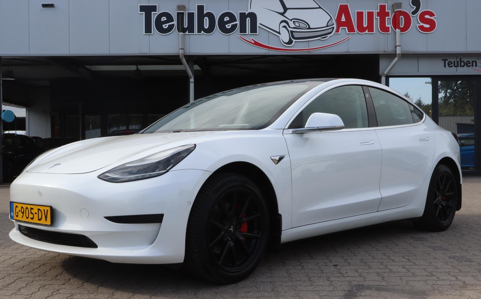 Tesla Model 3 Standard RWD Plus 60 kWh | SOH 82,7 % | Trekha, Auto's, Tesla, Automaat, 238 pk, Gebruikt, Wit