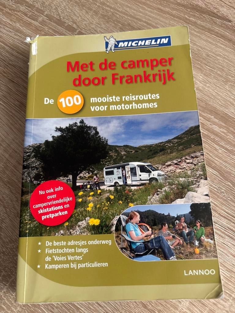 Michelin Met de camper door Frankrijk, Michelin, Europa, Ophalen of Verzenden, Zo goed als nieuw