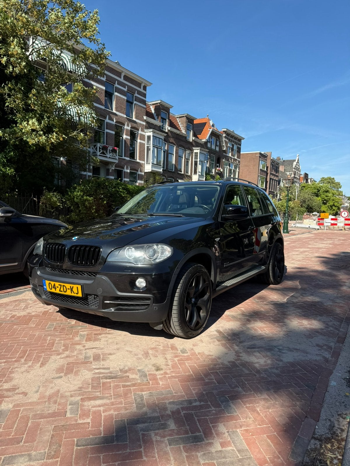 BMW X5 3.0 SI AUT 2008 Zwart, Auto's, X5, 272 pk, Particulier, 129 €/maand