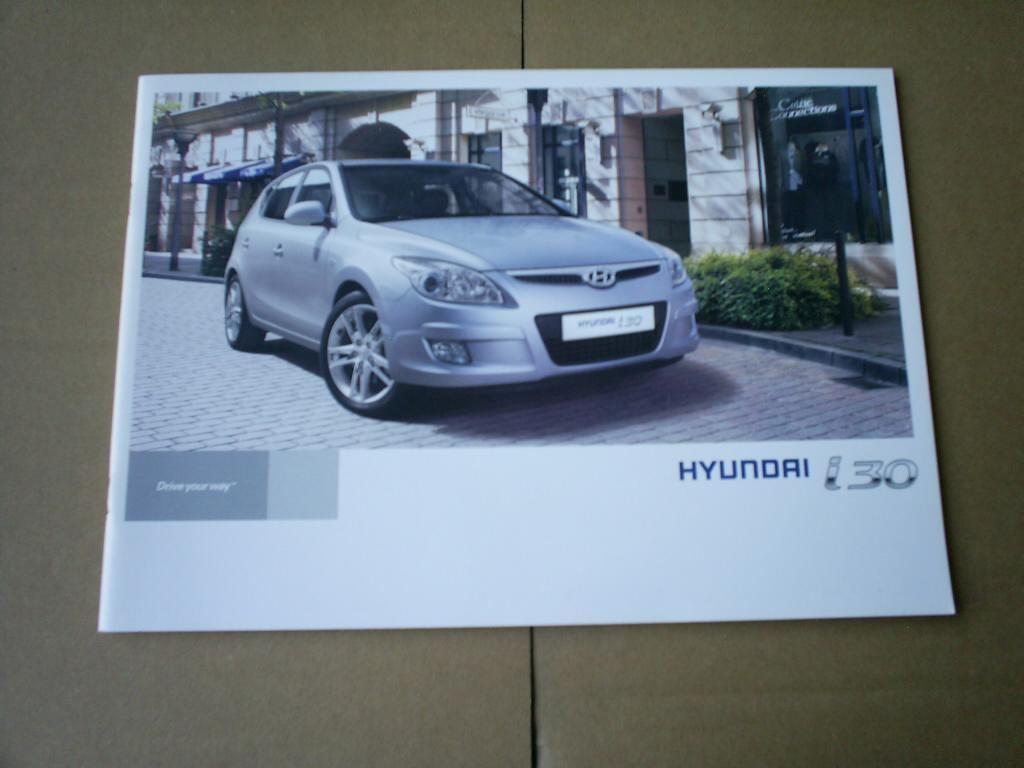 Hyundai i 30 drive 2009 / 2010 36 pag., Verzenden, Zo goed als nieuw, Overige merken