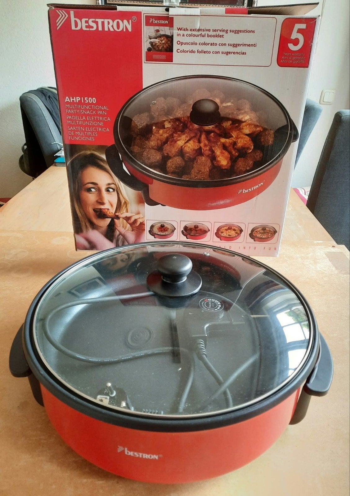 Bestron party/snackpan, Ophalen, Nieuw