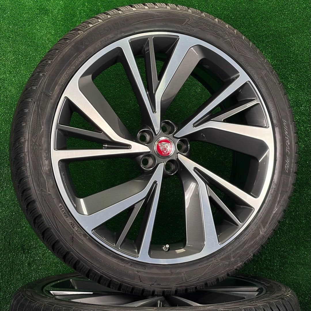 Originele 22 inch Jaguar velgen winterbanden I-pace F-Pace, Gebruikt, -, 265 mm, -