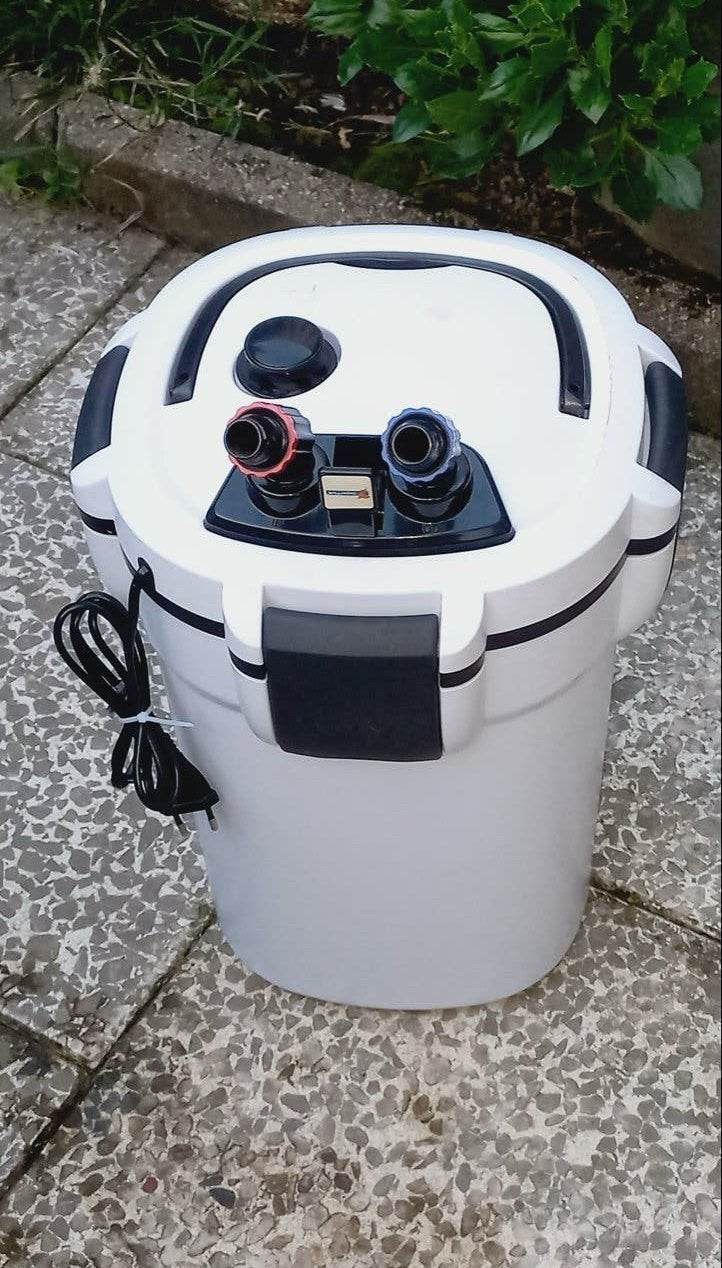 Aquarium buitenfilter, Ophalen
