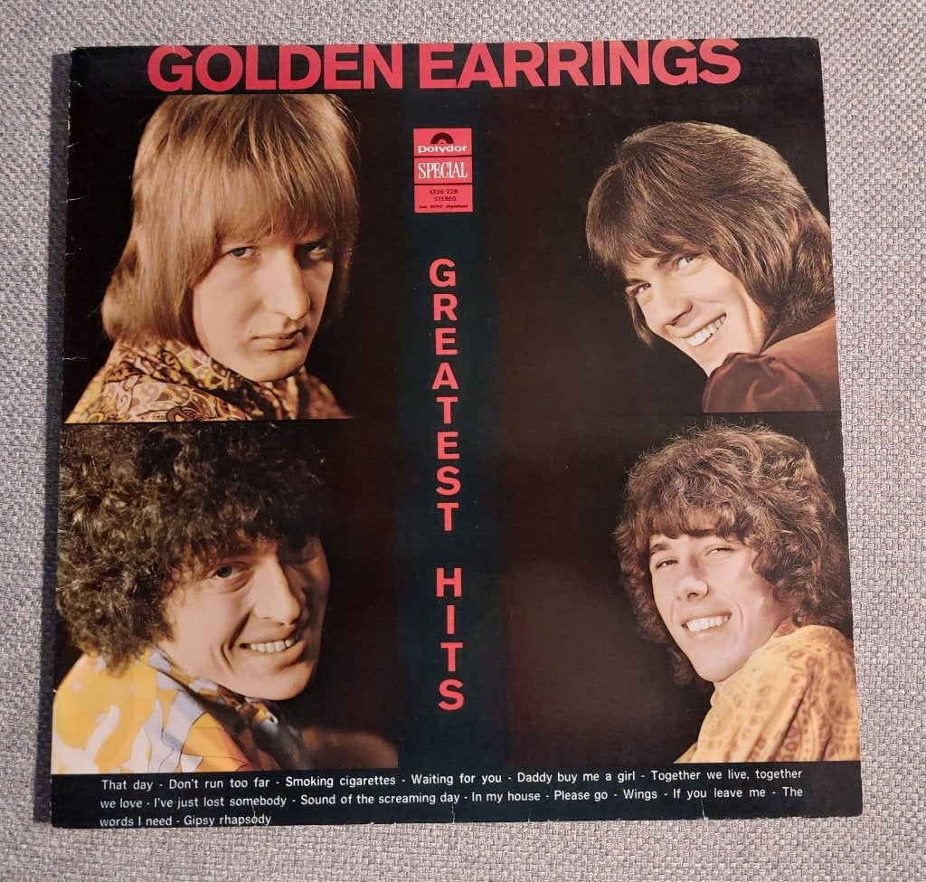 GOLDEN EARRINGS.GREATEST HITS., Ophalen of Verzenden, Gebruikt, 12 inch